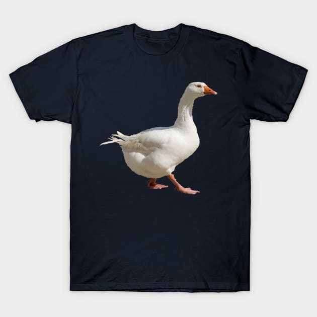 The Effortless Duck Walking Forward Cut Out T-Shirt by taiche